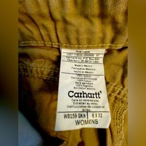 Carhartt women’s Cargo Pants.